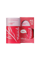 Nuud Rosemary x Geranium Stick 45g - 48 Saat Etkili, %100 Doğal & Vegan Parfümsüz Biberiye x Sardunya Kokulu Stick Deodorant